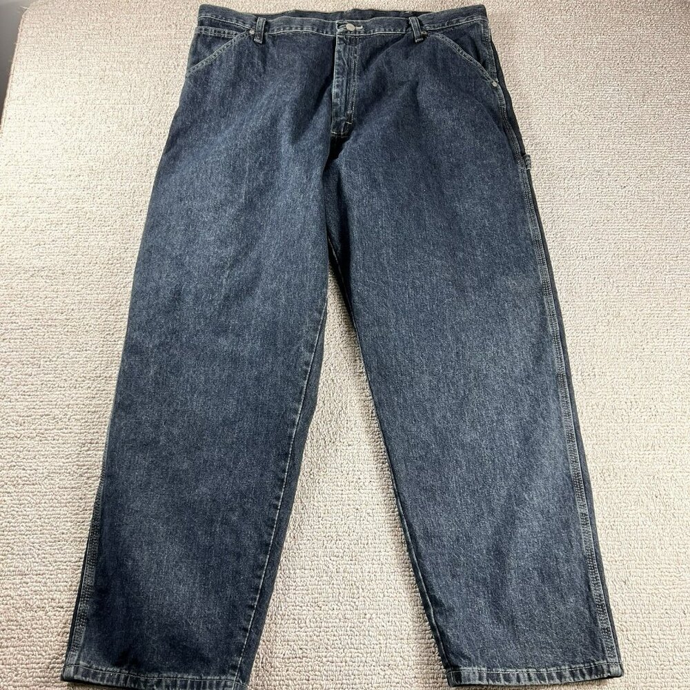 Wrangler Straight Leg Carpenter Jeans Blue Men’s Size 40 x 30